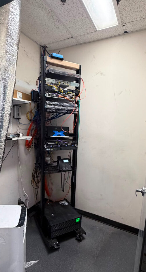 After rack organization